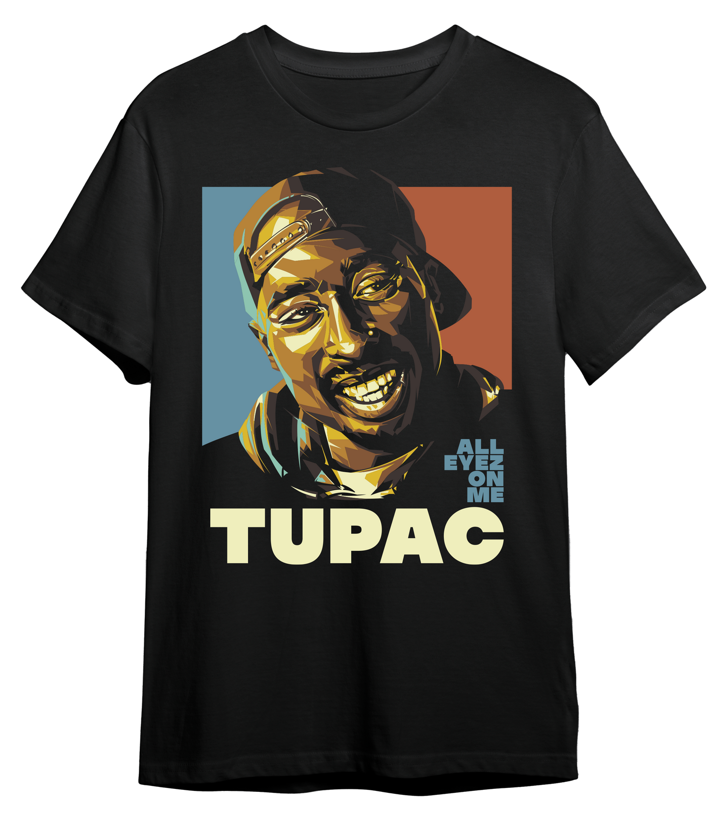 Playera Tupac "All Eyez on Me"