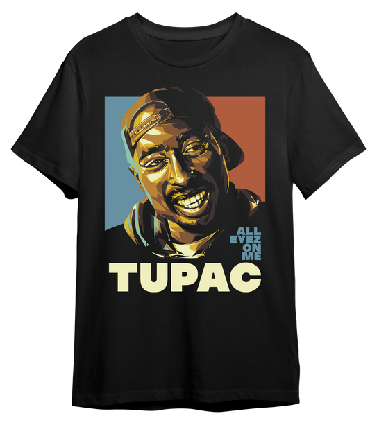 Playera Tupac "All Eyez on Me"