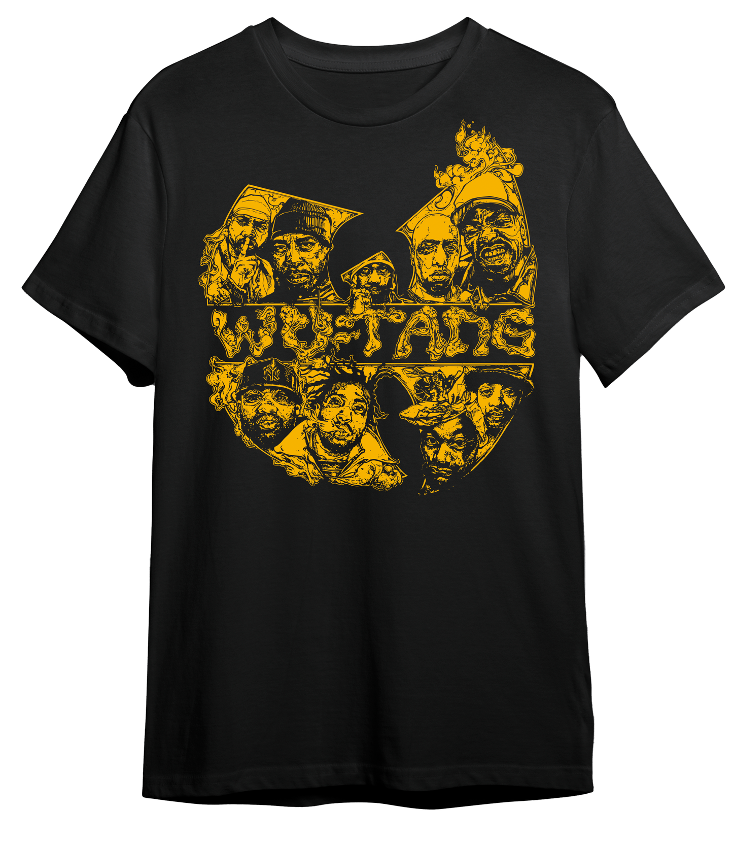 Playera Wu-Tang "Logo 9Mc's"