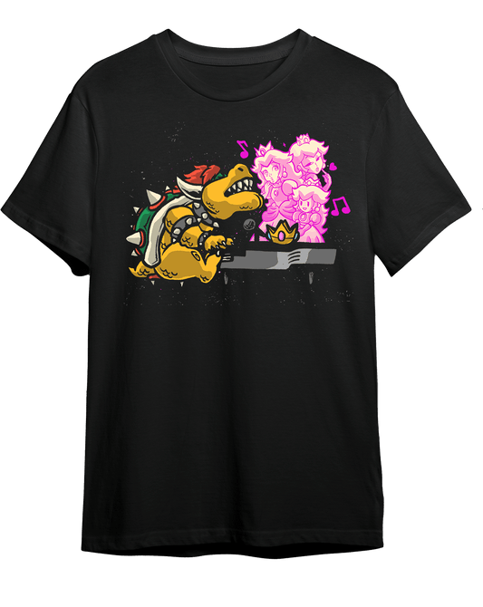 Playera Bowser "Peaches, Peaches, Peaches" - Golden Studio