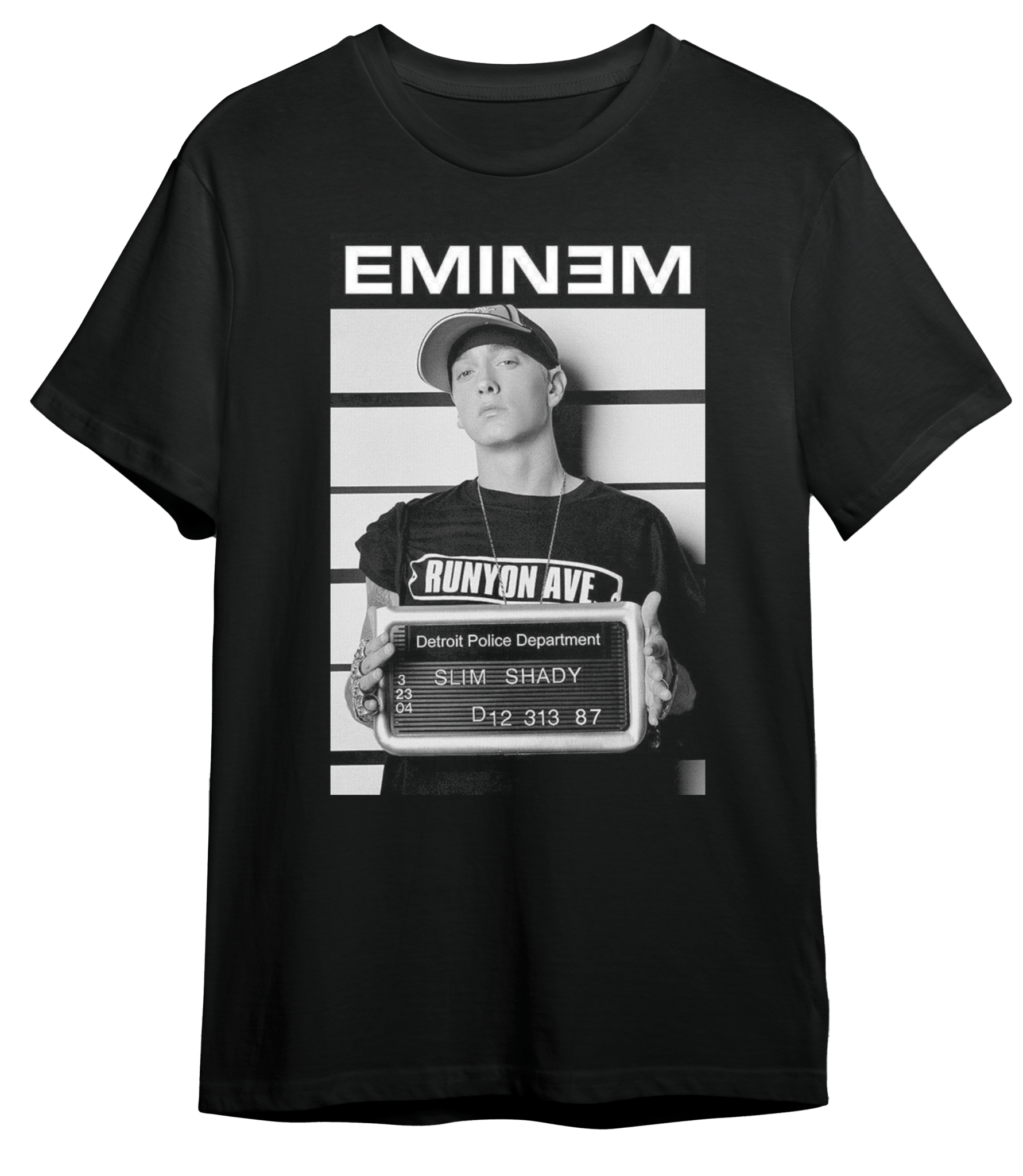 playera-eminem-police-department-golden-studio