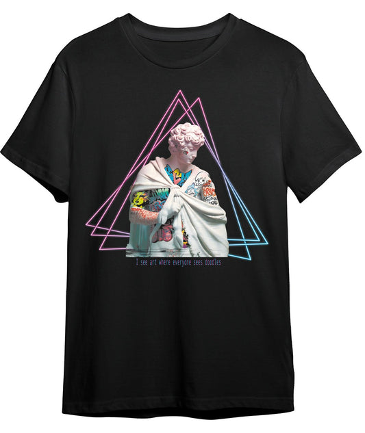 Playera "I See Art" - Golden Studio