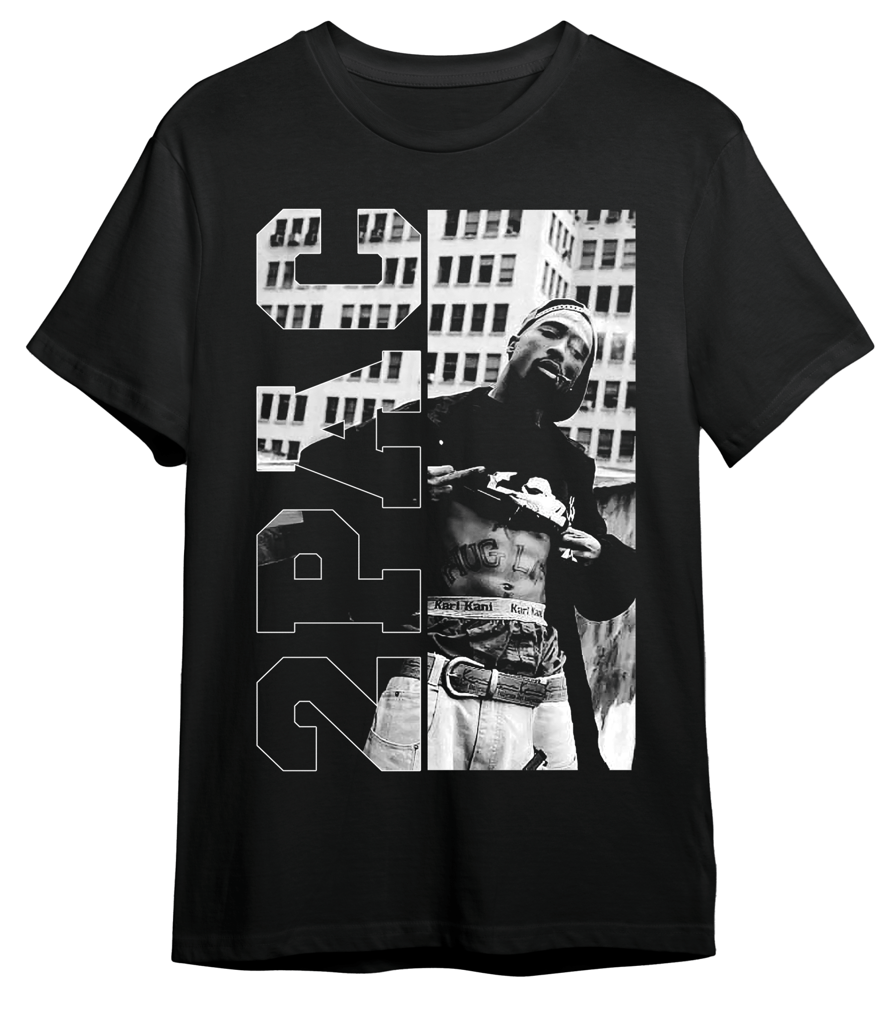 Playera Tupac "2pac Thug Life" - Golden Studio